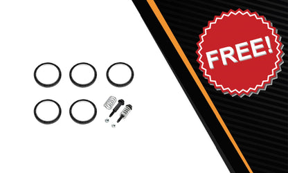 2010-2012 Toyota FJ Cruiser 4.0L Complete Exhaust System Kit with Catalytic