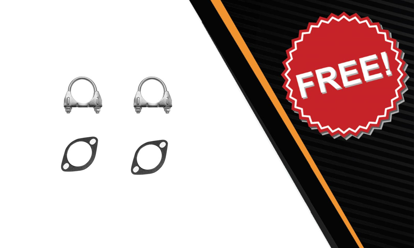 2014-2018 Kia Soul 2.0L Exhaust Catalytic with Mufflers Assembly