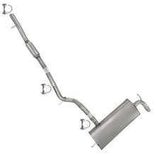 2012-2017 Jeep Wrangler 3.6L Exhaust Resonator Pipe and Muffler