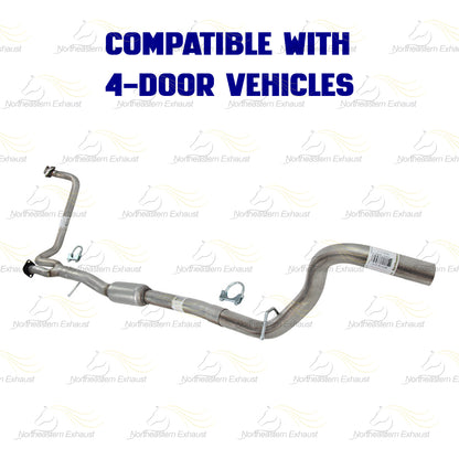 2012-2015 Jeep Wrangler 3.6L Exhaust Y Pipe and Resonator