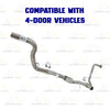2012-2015 Jeep Wrangler 3.6L Exhaust Y Pipe and Resonator