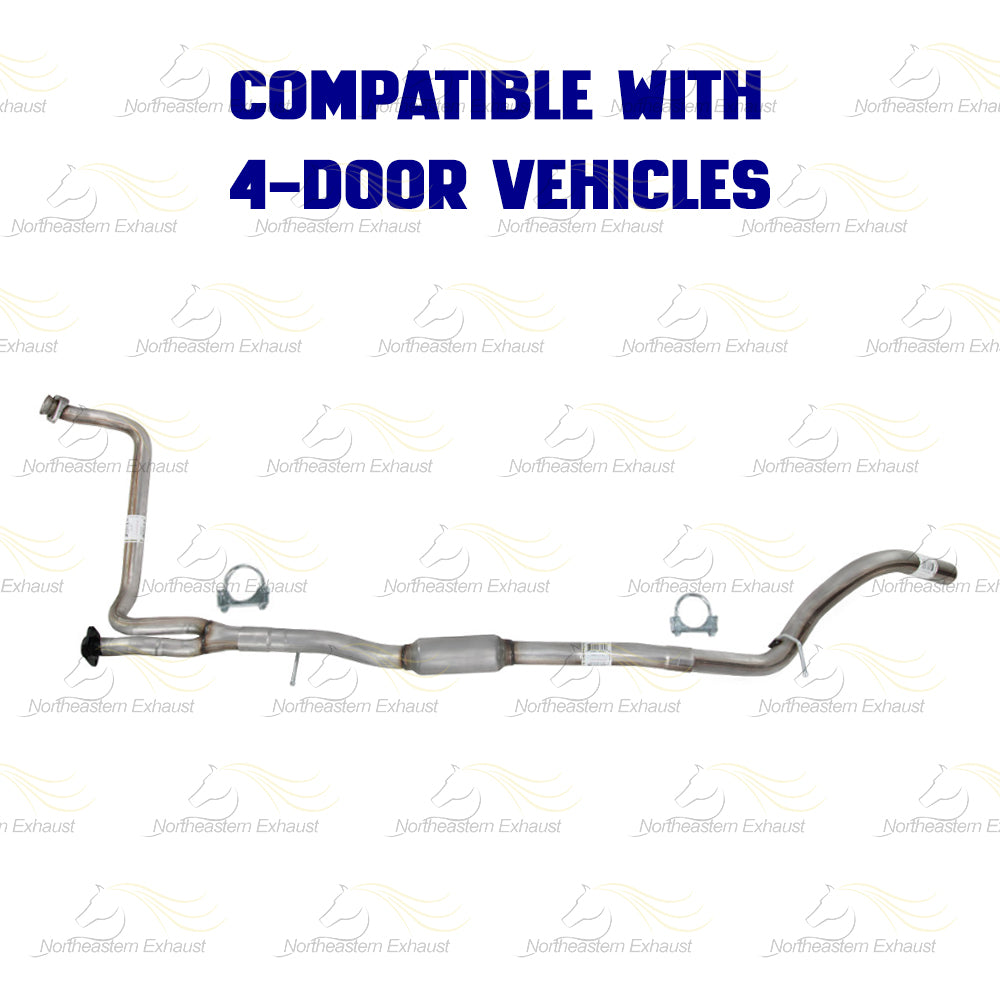 2012-2015 Jeep Wrangler 3.6L Exhaust Y Pipe and Resonator