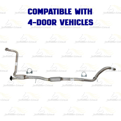 2012-2015 Jeep Wrangler 3.6L Exhaust Y Pipe and Resonator