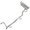 2012-2015 Jeep Wrangler 3.6L Exhaust Y Pipe, Resonator and Muffler