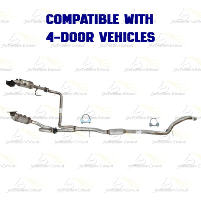 2012-2015 Jeep Wrangler 3.6L Exhaust System with Catalytic | EPA