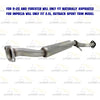 Exhaust Resonator Pipe for 2006 Saab 9-2X 2.5L and 2006-2008 Subaru Forester/Impreza 2.5L