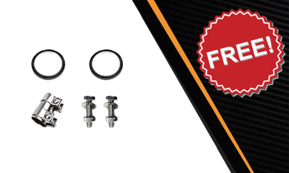 2004-2005 Toyota RAV4 2.4L Exhaust Pipe and Catalytic Converter