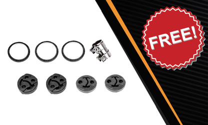 2004 -2005 Toyota RAV4 2.4L Exhaust System Kit with Catalytic