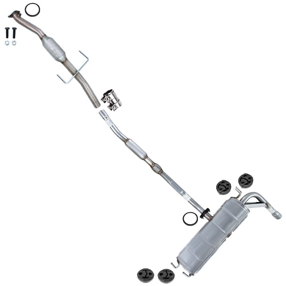 2004-2005 Toyota RAV4 2.4L Catalytic, Resonator and Muffler Exhaust System
