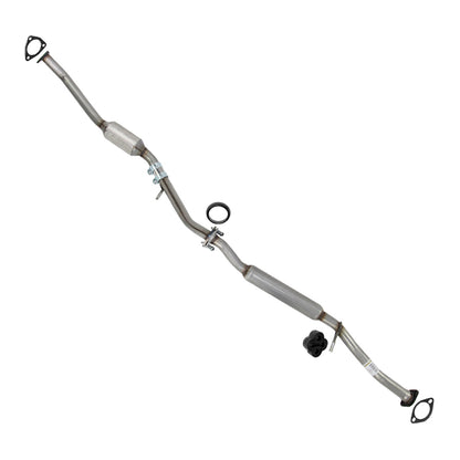 Rear Catalytic Converter and Resonator Pipe Exhaust System Kit for 2006-2007 Subaru Impreza | 2006-2008 Subaru Forester | 2.5L