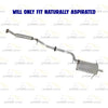 2006-2008 Subaru Forester 2.5L Resonator Pipe and Muffler Exhaust