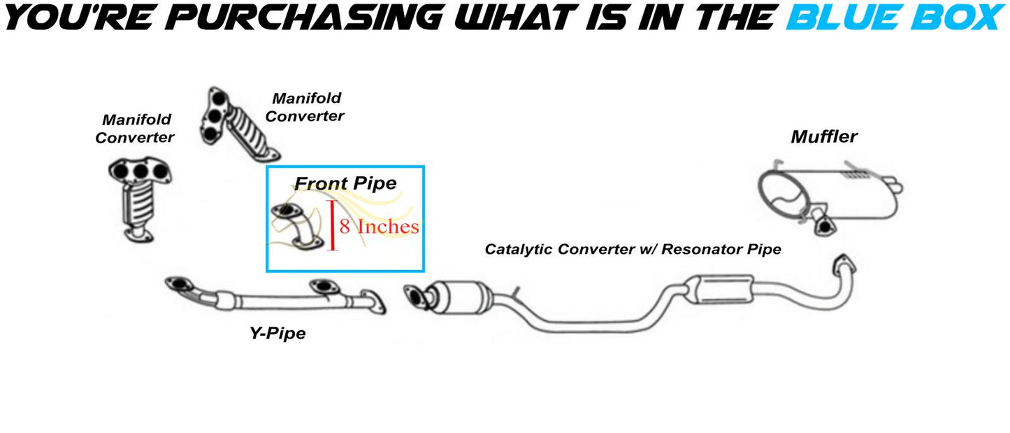 2007-2019 Mitsubishi Outlander 3.0L Exhaust Pipe