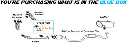 2007-2019 Mitsubishi Outlander 3.0L Exhaust Pipe