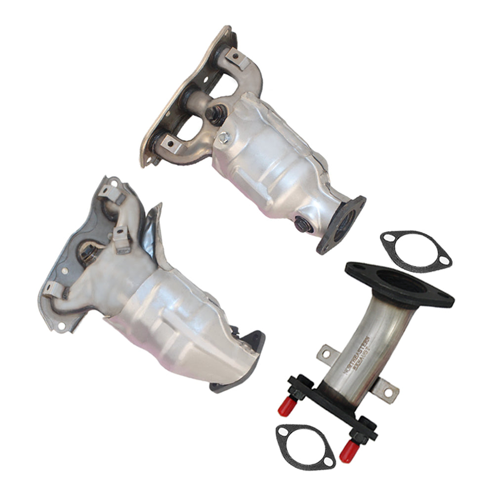 2007-2013 Mitsubishi Outlander 3.0L Pair of Manifold Exhaust Pipe | EPA Approved