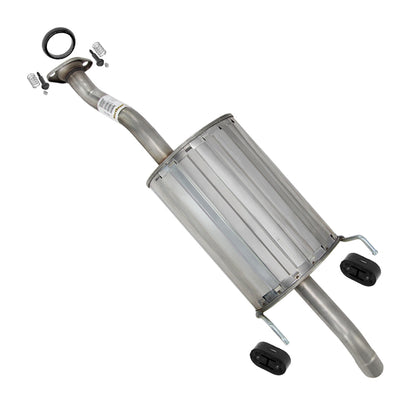 Exhaust Muffler for 2001-2003 Acura EL 1.7L, 2001-2005 Honda Civic 1.7L, and 2003-2005 Civic 1.3L