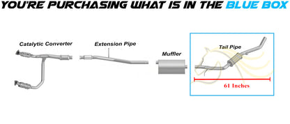 2014-2018 GMC Sierra 1500 4.3L, 5.3L Exhaust Tail Pipe