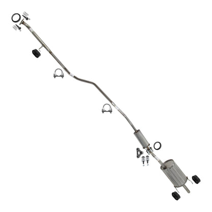 2001-2005 Honda Civic 1.7L Intermediate Pipe, Resonator and Muffler Exhaust