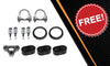 2001-2005 Honda Civic 1.7L Intermediate Pipe, Resonator and Muffler Exhaust