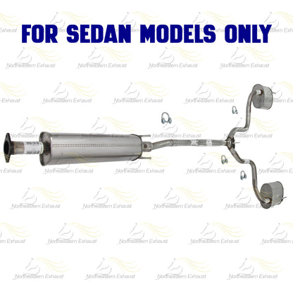 2009-2012 Nissan Altima 2.5L/3.5L Exhaust Resonator Pipe, Passenger and Driver-Side Muffler