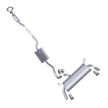 2013-2016 Ford Escape 1.6L Exhaust Resonator Pipes Muffler Kit w/ Tips