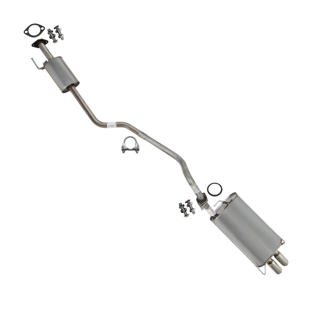 2002-2006 Nissan Sentra 2.5L Exhaust Resonator Pipe and Muffler