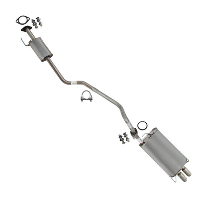 2002-2006 Nissan Sentra 2.5L Exhaust Resonator Pipe and Muffler