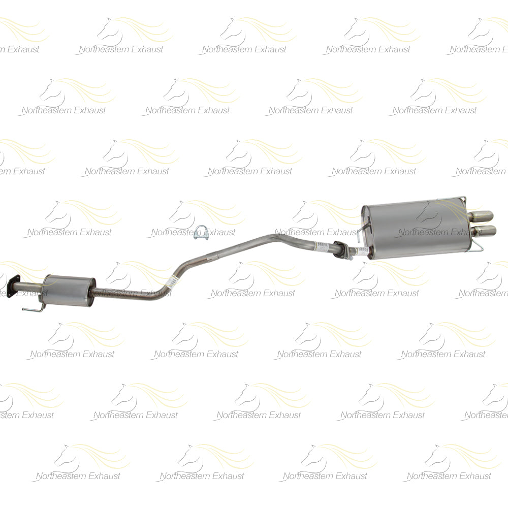 2002-2006 Nissan Sentra 2.5L Exhaust Resonator Pipe and Muffler