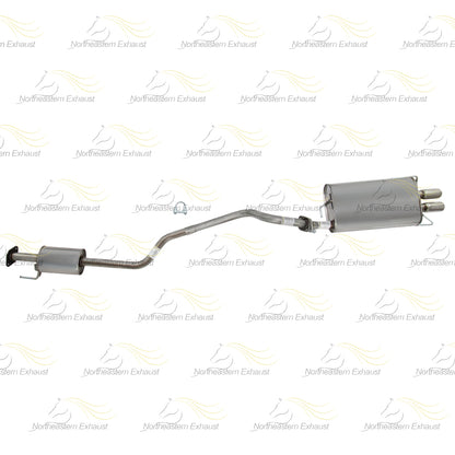 2002-2006 Nissan Sentra 2.5L Exhaust Resonator Pipe and Muffler