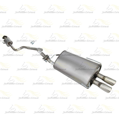 2002-2006 Nissan Sentra 2.5L Exhaust Resonator Pipe and Muffler