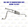 2012-2017 Nissan NV1500 4.0L and 2012-2017 Nissan NV2500 4.0L Direct Fit Front Pipe Muffler TailPipe Kit