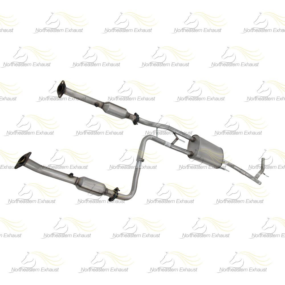 2012-2017 Nissan NV1500 & NV2500 4.0L Pair of Catalytic Muffler Tail Pipe Kit | EPA-Approved