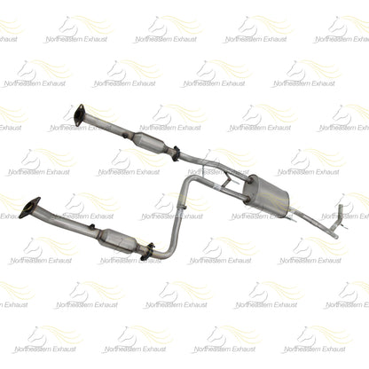 2012-2017 Nissan NV1500 & NV2500 4.0L Pair of Catalytic Muffler Tail Pipe Kit | EPA-Approved