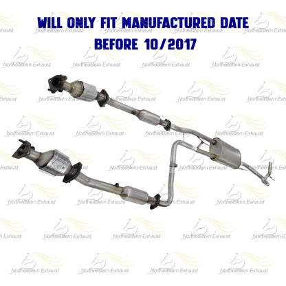 2012-2017 Nissan NV3500 4.0L Complete Exhaust System | EPA Approved