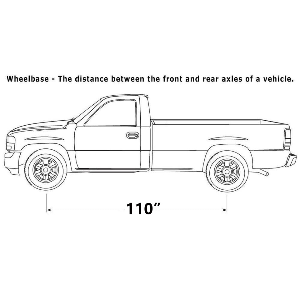 2005-2012 Toyota Tacoma 2.7L Exhaust Intermediate Pipe and Muffler - For 110" Wheelbase