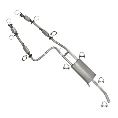 2012-2017 NV1500 & NV2500 4.0L Pair of Manifold Catalytic Muffler Pipe Kit | EPA Approved