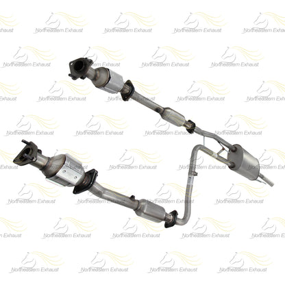 2012-2017 NV1500 & NV2500 4.0L Pair of Manifold Catalytic Muffler Pipe Kit | EPA Approved
