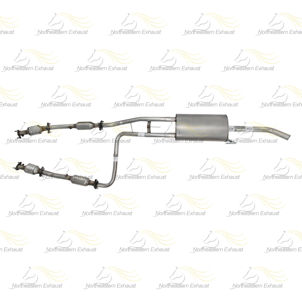 2012-2017 NV1500 & NV2500 4.0L Pair of Manifold Catalytic Muffler Pipe Kit | EPA Approved