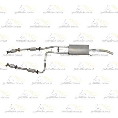 2012-2017 NV1500 & NV2500 4.0L Pair of Manifold Catalytic Muffler Pipe Kit | EPA Approved