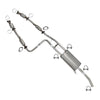 2012-2017 Nissan NV3500 4.0L Pair of Manifold & Catalytic Muffler Pipe Kit | EPA Approved