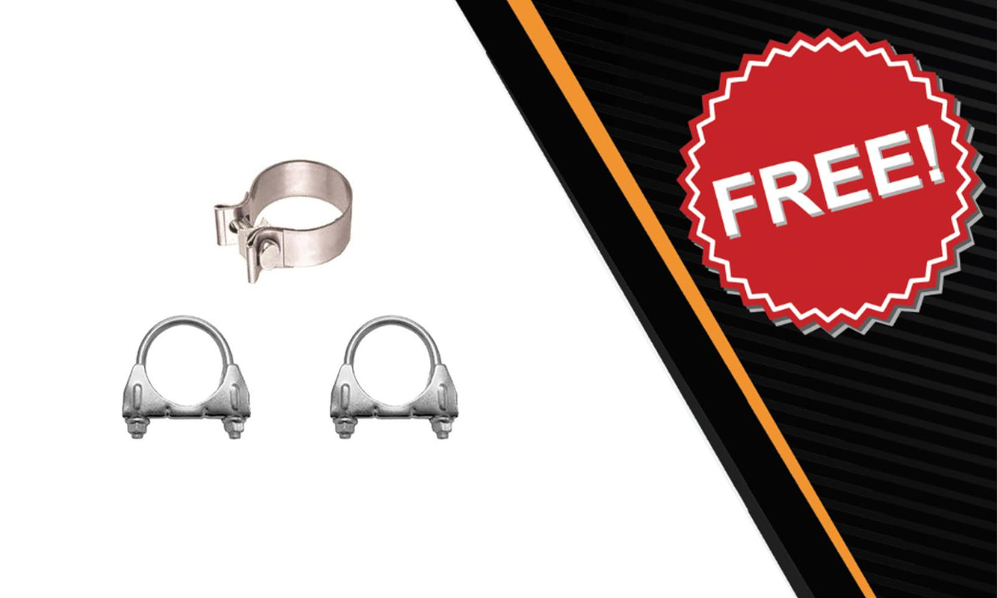 2014-2018 Chevy Silverado 1500 & GMC Sierra 1500 4.3L 5.3L Cat-Back Exhaust Kit