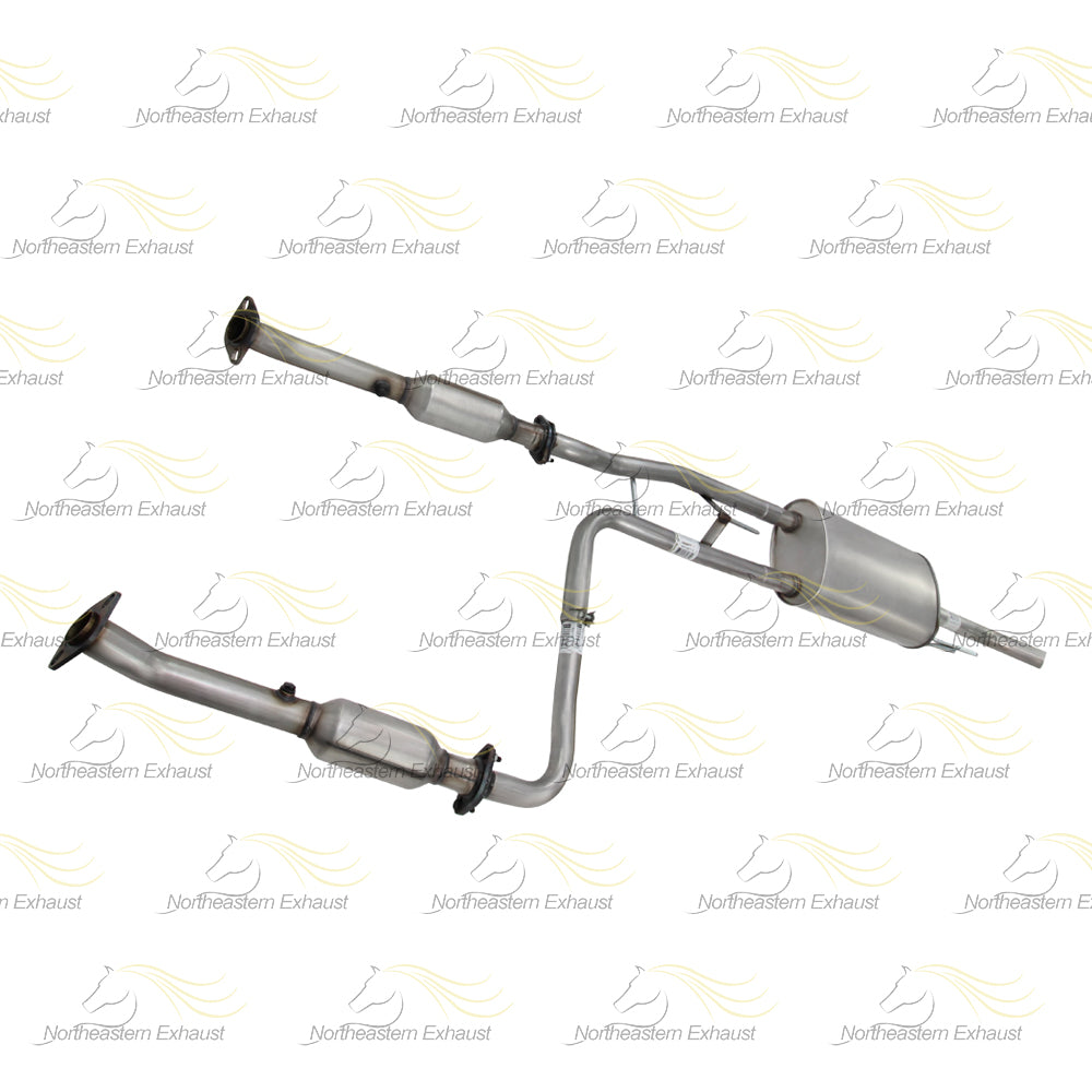 2012-2017 NV1500 & NV2500 4.0L Pair of Catalytic Exhaust Pipe Muffler Kit | EPA Approved