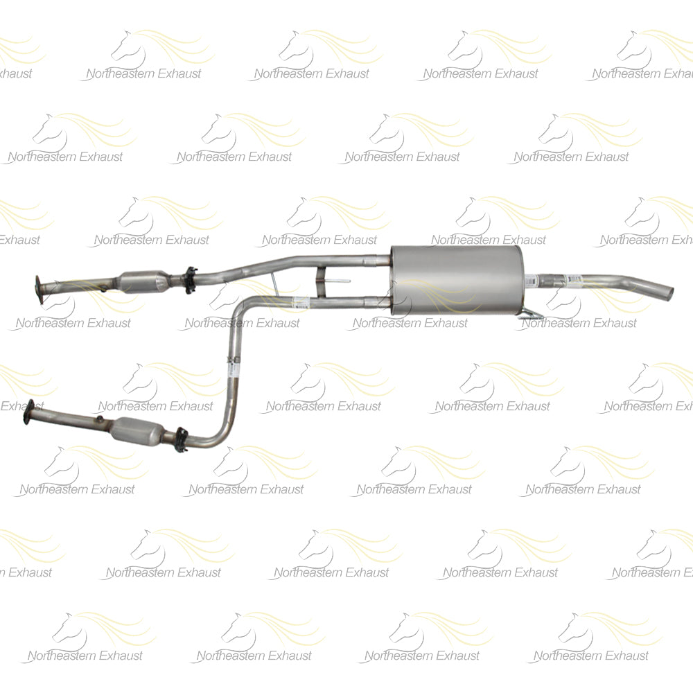 2012-2017 NV1500 & NV2500 4.0L Pair of Catalytic Exhaust Pipe Muffler Kit | EPA Approved