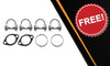 2012-2017 NV1500 & NV2500 4.0L Pair of Catalytic Exhaust Pipe Muffler Kit | EPA Approved
