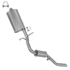 2014-2018 Chevy Silverado 1500 & GMC Sierra 1500 4.3L 5.3L Exhaust Muffler and Tail Pipe Kit