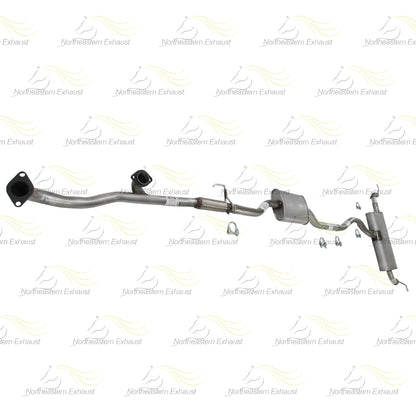 2011-2014 Ford Edge 3.5L Exhaust Y Pipe, Resonator, Extension Pipe and Muffler