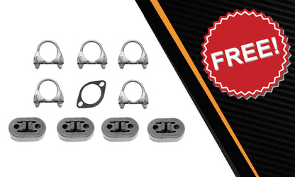 2011-2014 Ford Edge 3.5L Exhaust Y Pipe, Resonator, Extension Pipe and Muffler