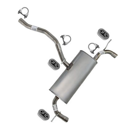 Exhaust Pipe and Muffler for 2012-2014 Ford Edge 2.0L | 2011-2014 Ford Edge 3.5L