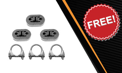 Exhaust Pipe and Muffler for 2012-2014 Ford Edge 2.0L | 2011-2014 Ford Edge 3.5L