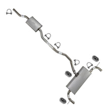 Exhaust Resonator, Pipe and Muffler for 2012-2014 Ford Edge 2.0L | 2011-2014 Edge 3.5L