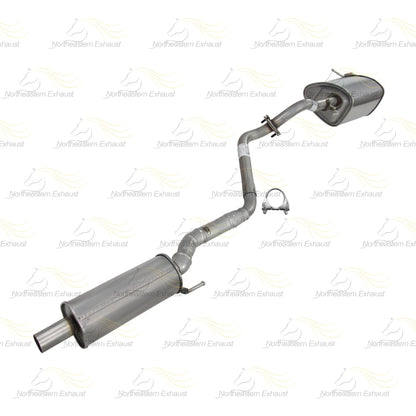 2014-2017 Hyundai Elantra GT 2.0L Stainless Steel Resonator & Muffler Exhaust Kit